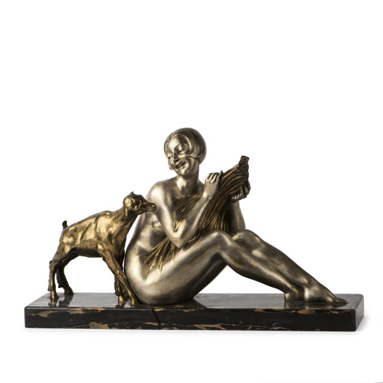 Hauptbild zu Objekt, Nude with kid, c1925, Armand Godard, 135 341