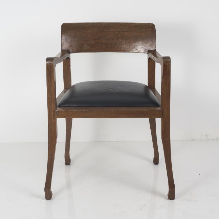 Bild 2 zu Objekt, Armlehnstuhl, Modell f&uuml;r das Wohnzimmer des Hauses W. Otto, Bremen, 1898, Richard Riemerschmid, Vereinigte Werkst&auml;tten, M&uuml;nchen, 135 615