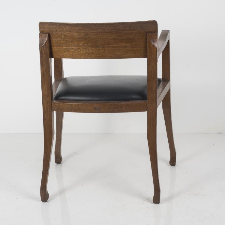 Bild 3 zu Objekt, Armlehnstuhl, Modell f&uuml;r das Wohnzimmer des Hauses W. Otto, Bremen, 1898, Richard Riemerschmid, Vereinigte Werkst&auml;tten, M&uuml;nchen, 135 615