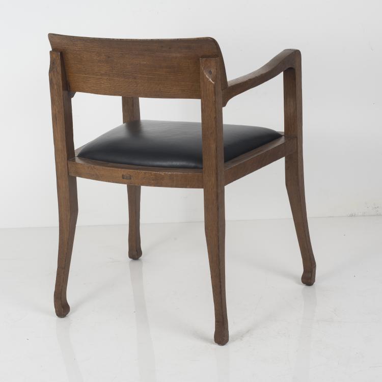 Bild 4 zu Objekt, Armlehnstuhl, Modell f&uuml;r das Wohnzimmer des Hauses W. Otto, Bremen, 1898, Richard Riemerschmid, Vereinigte Werkst&auml;tten, M&uuml;nchen, 135 615
