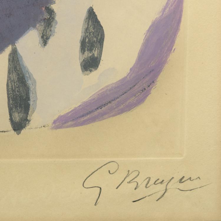 Bild 1 zu Objekt, 'L'ordre des oiseaux', 1962, Georges Braque, Crommelynck, Paris (Drucker); Au Vent d&acute;Arles, Paris (Editeur), 136B 36