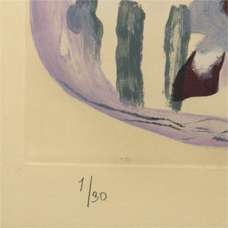 Bild 2 zu Objekt, 'L'ordre des oiseaux', 1962, Georges Braque, Crommelynck, Paris (Drucker); Au Vent d&acute;Arles, Paris (Editeur), 136B 36