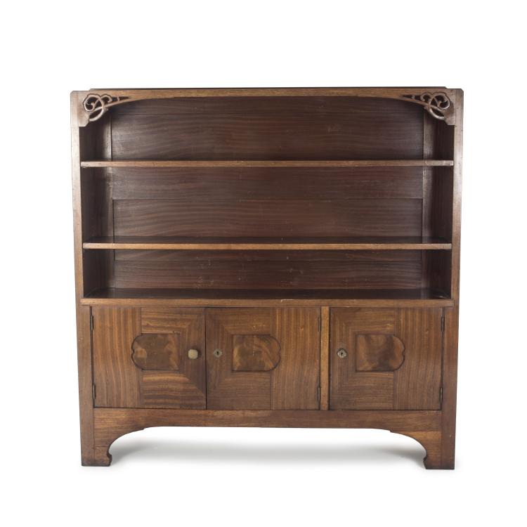 Hauptbild zu Objekt, B&uuml;cherregal 'Haus Edel', 1904, Richard Riemerschmid, Dresdener Werkst&auml;tten, Hellerau, 135 610