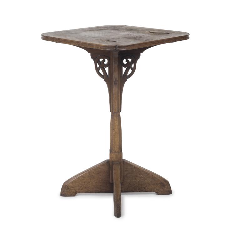Hauptbild zu Objekt, 'Haus Edel' tea table, 1904, Richard Riemerschmid, Dresdener Werkst&auml;tten, Hellerau, 135 611