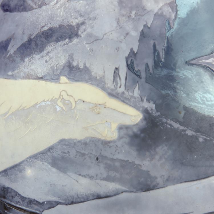 Bild 9 zu Objekt, Vase 'Ours blancs sur la Banquise' 1925-30, Gall&eacute;, Emile, Nancy, 135 164