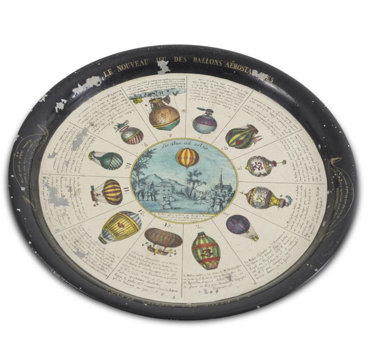 Hauptbild zu Objekt, 'Gioco dei Palloni' tray, 1960s, Piero Fornasetti, Fornasetti, Mailand, 137B 538