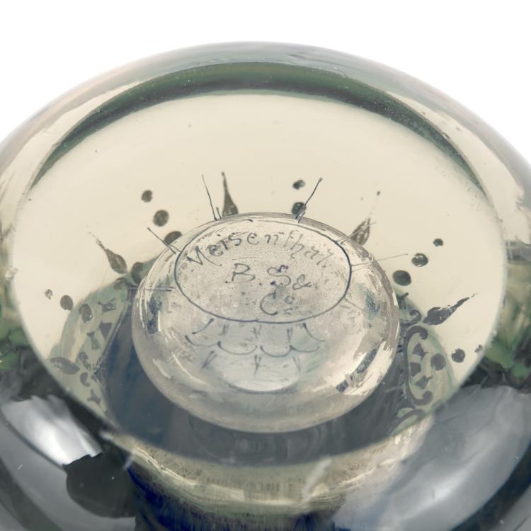 Bild 2 zu Objekt, 'Perce-neige' vase, c1895, Burgun, Schverer & Co., Meisenthal, 135 9