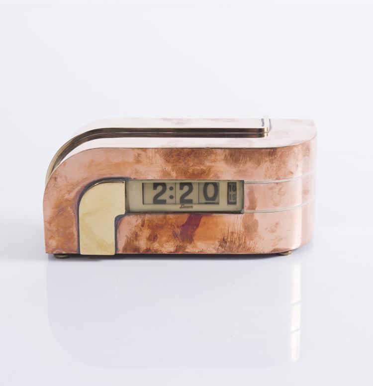 Bild 1 zu Objekt, 'P 40' - 'Zephyr' clock, 1933, Kem Weber, Lawson Time Inc., Pasadena, CA, 137B 235
