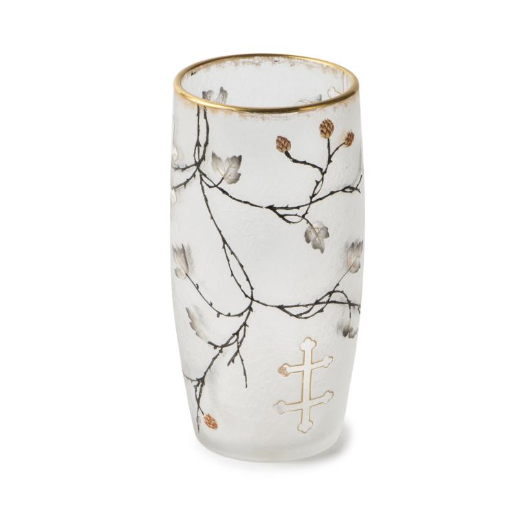 Hauptbild zu Objekt, 'Chardons, Croix de Lorraine' vase, 1892, Daum Fr&egrave;res, Nancy, 135 11