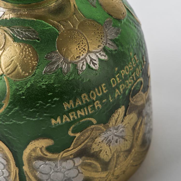 Bild 1 zu Objekt, Flacon for 'Grand Marnier', c1900, Legras & Cie., Saint-Denis, 135 198