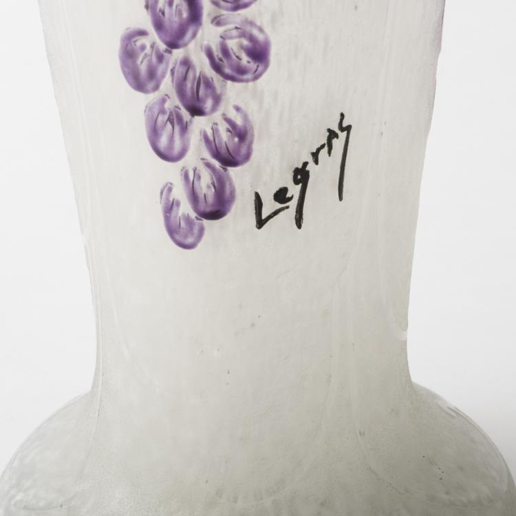Bild 1 zu Objekt, Gro&szlig;e Vase 'Vigne', 1920er Jahre, Legras & Cie., Saint-Denis, 135 203
