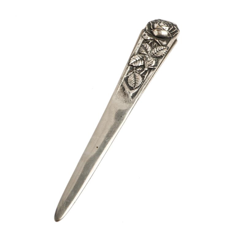 Hauptbild zu Objekt, Papiermesser 'Rose', um 1910, Boyer, H., 135 387