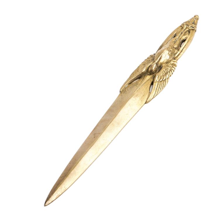 Hauptbild zu Objekt, Paper knife, c1910, Fr&eacute;court, 135 390