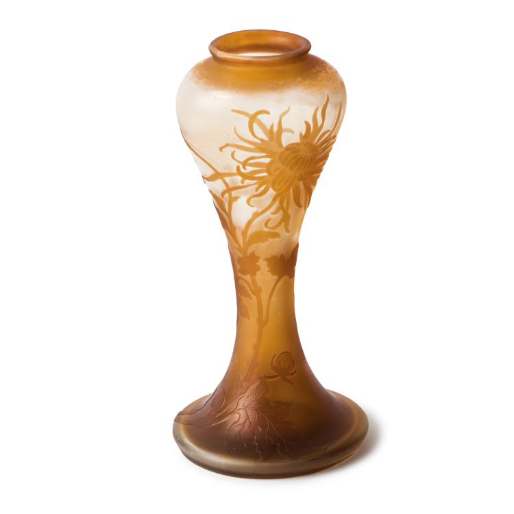Hauptbild zu Objekt, 'Chrysanth&egrave;mes' vase, 1902-04, Gall&eacute;, Emile, Nancy, 135 117