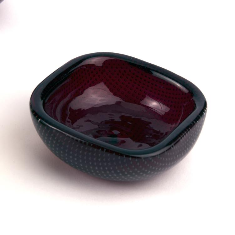 Bild 3 zu Objekt, Acht Schalen 'A bolle', 'A bollicine' und 'Sommerso a bollicine', um 1935-50, Carlo Scarpa, Venini & C., Murano, 137C 615