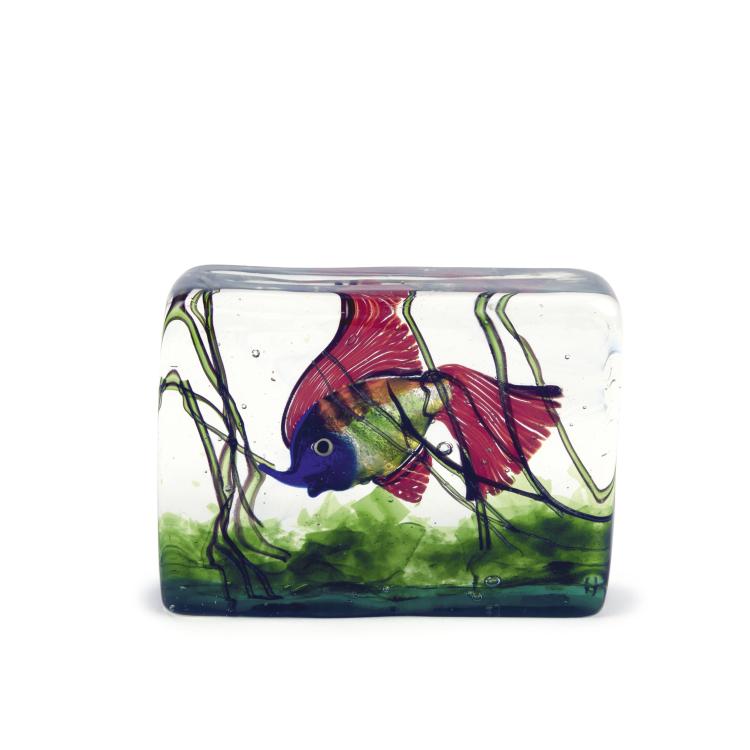 Hauptbild zu Objekt, Aquarium, um 1960, Cenedese, Gino, Murano, 137C 745