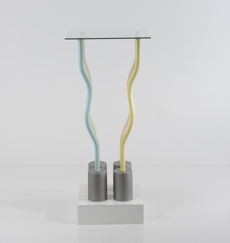 Bild 4 zu Objekt, 'Le Strutture Tremano' table object, 1979, Ettore Sottsass, Studio Alchimia, Mailand, 136A 165