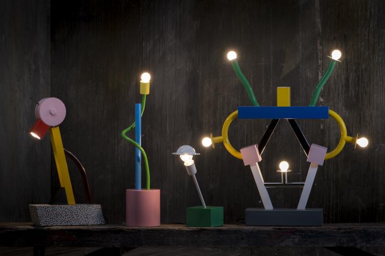 Bild 1 zu Objekt, Tischleuchte 'Tahiti', 1981, Ettore Sottsass, Memphis, Mailand, 136A 162