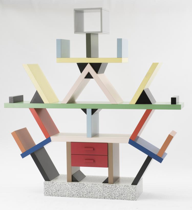 Bild 1 zu Objekt, 'Carlton' shelf, 1981, Ettore Sottsass, Memphis, Mailand, 136A 167