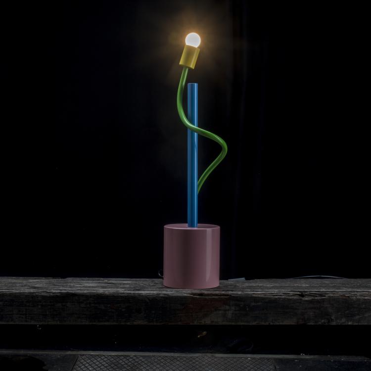 Hauptbild zu Objekt, Tischleuchte 'Sinerpica', 1978, Michele De Lucchi, Belux, Wohlen, 136A 160