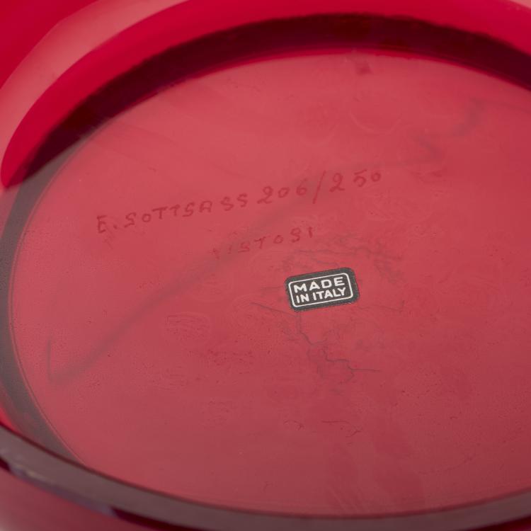 Bild 3 zu Objekt, Deckelgef&auml;&szlig; 'Veniera', 1974, Ettore Sottsass, Vistosi, Murano, 136A 148