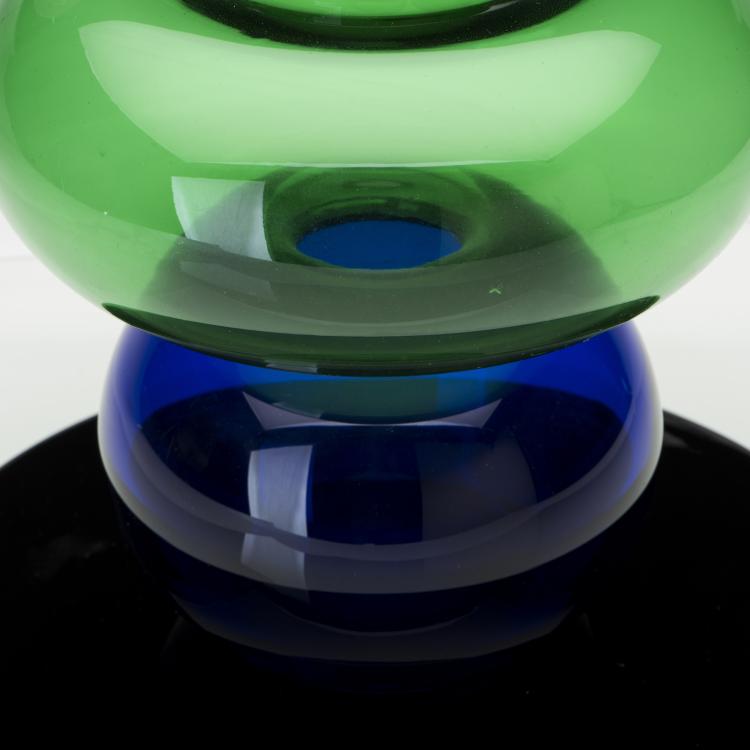 Bild 1 zu Objekt, 'Diodata' vase, 1974, Ettore Sottsass, Vistosi, Murano, 136A 154