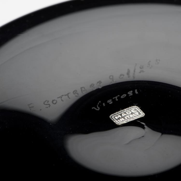 Bild 1 zu Objekt, 'Aulica' bowl, 1972, Ettore Sottsass, Vetreria Vistosi, Murano, 136A 147