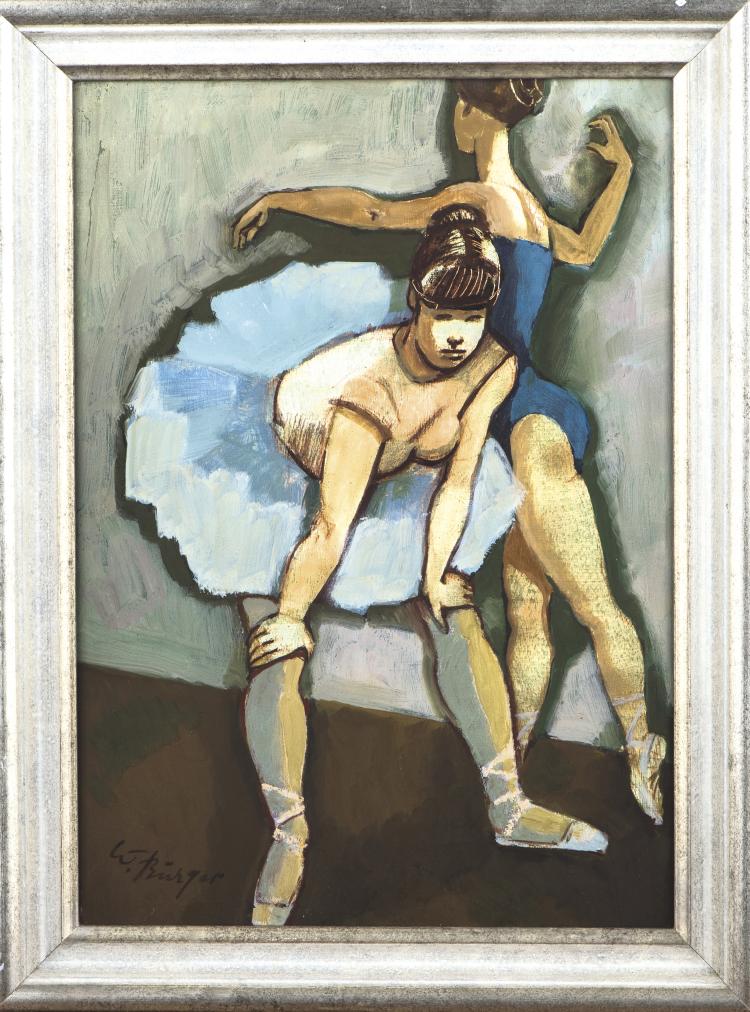 Hauptbild zu Objekt, 'im Tutu', 1950/1960er Jahre, Werner B&uuml;rger, 136B 2