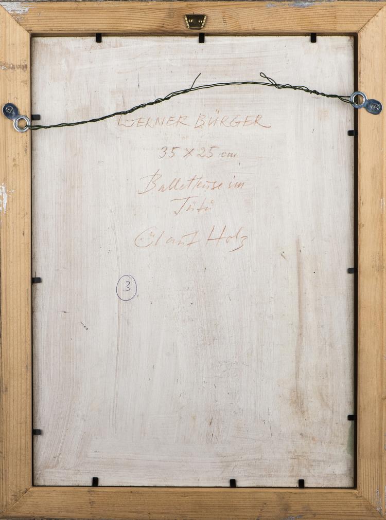 Bild 1 zu Objekt, 'im Tutu', 1950/1960er Jahre, Werner B&uuml;rger, 136B 2