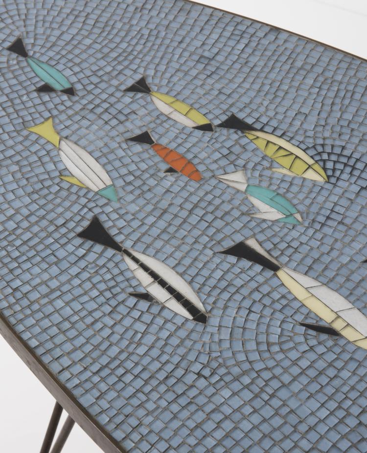 Bild 1 zu Objekt, Sofatisch 'Fische', um 1955, Italien, 137B 304