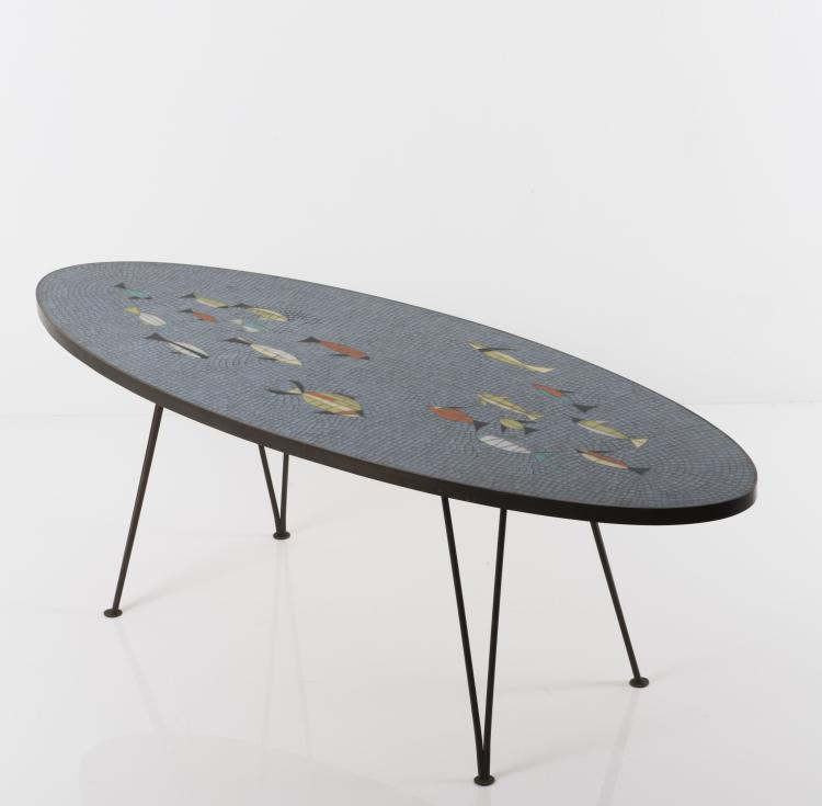 Bild 3 zu Objekt, Sofatisch 'Fische', um 1955, Italien, 137B 304