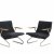Two armchairs, 1955