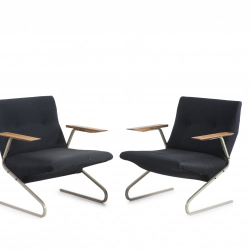 Two armchairs, 1955