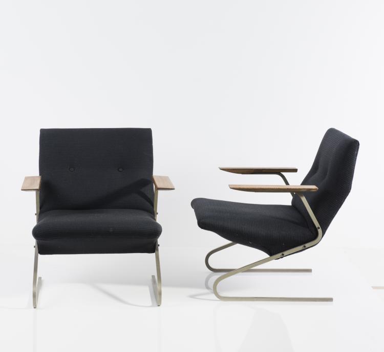Bild 5 zu Objekt, Two armchairs, 1955, Georges van Rijk, Beaufort, Belgien, 137B 313