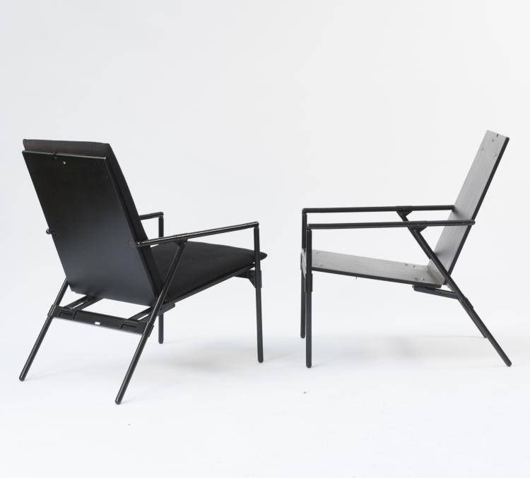 Bild 1 zu Objekt, Zwei Klappst&uuml;hle 'Nena', 1984, Richard Sapper, B & B Italia, Mailand, 137B 573