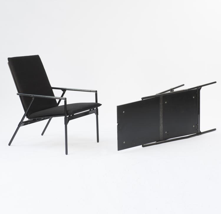 Bild 2 zu Objekt, Zwei Klappst&uuml;hle 'Nena', 1984, Richard Sapper, B & B Italia, Mailand, 137B 573