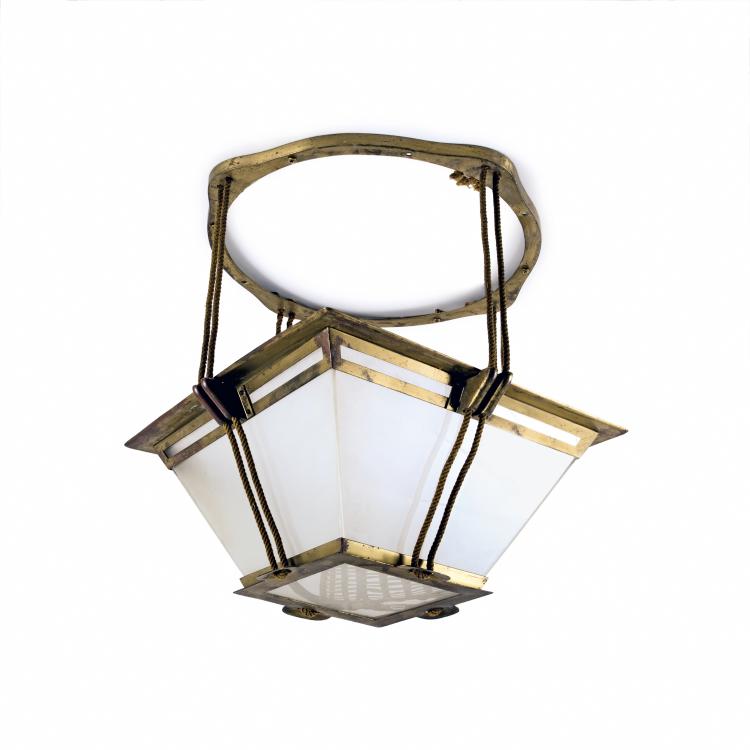 Bild 3 zu Objekt, Ceiling light, c. 1911, Henry van de Velde, Bergner, Otto, Berka; Seyffart, Otto, Altenburg, 136A 14