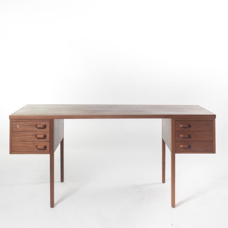 Bild 2 zu Objekt, Schreibtisch '135', 1958, Nanna Ditzel, Kold, Poul, Kolds Savv&aelig;rk, Kerteminde, D&auml;nemark., 136A 85