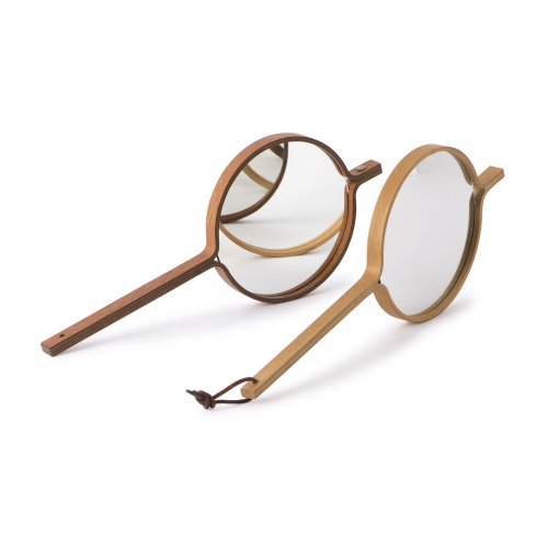 Two hand mirrors, c1958