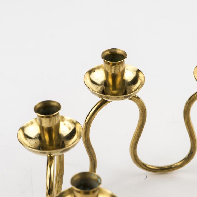 Bild 2 zu Objekt, Drei Kerzenleuchter, um 1960, Lars Holmstr&ouml;m, Svenskt Tenn, Stockholm, 137A 136