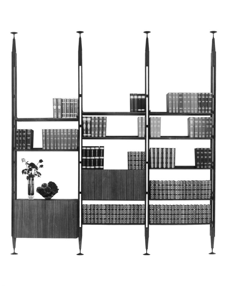 Hauptbild zu Objekt, LB-7' shelving system, 1957, Franco Albini, Poggi, Pavia, 136A 111