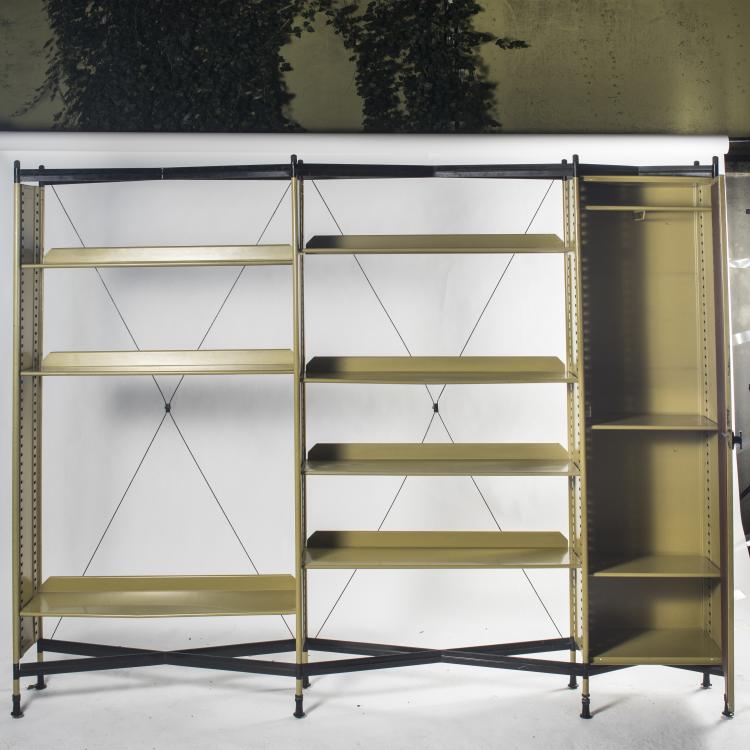 Bild 1 zu Objekt, 'Spazio' shelving system, 1959, Studio B.B.P.R., Olivetti, Ivrea, 136A 130