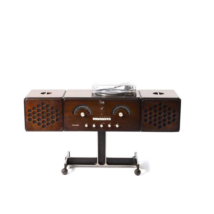 Hauptbild zu Objekt, 'RR-126' stereo system, 1965, Achille Castiglioni, Brionvega, Mailand, 137B 441