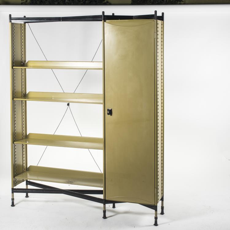 Hauptbild zu Objekt, Regalsystem 'Spazio', 1959, Studio B.B.P.R., Olivetti, Ivrea, 137B 354