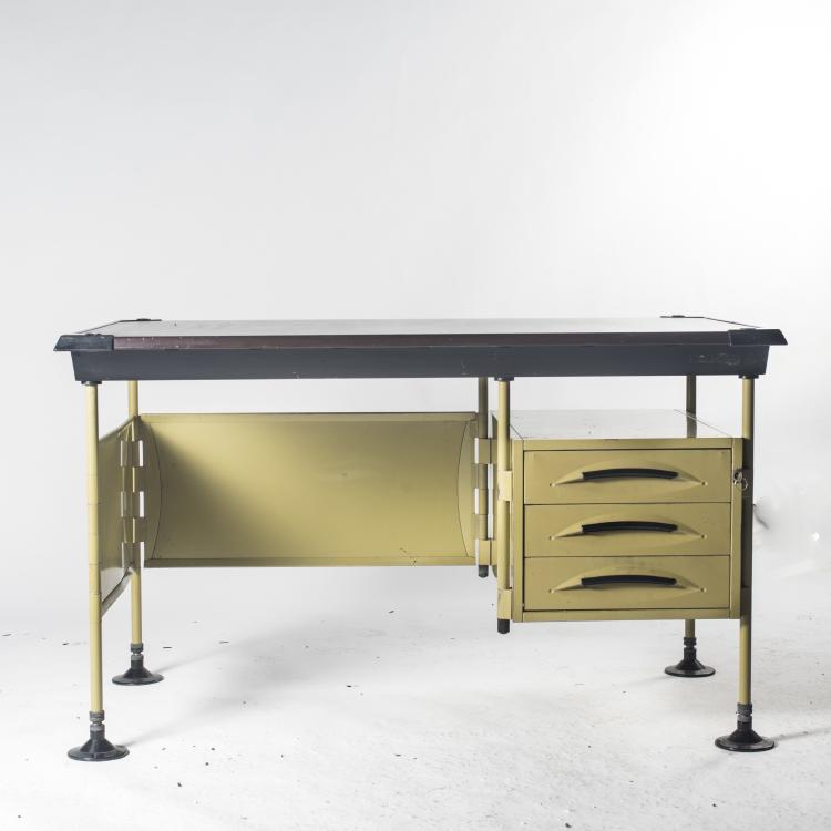 Hauptbild zu Objekt, Kleiner Schreibtisch 'Spazio', 1959, Studio B.B.P.R., Olivetti, Ivrea, 137B 356