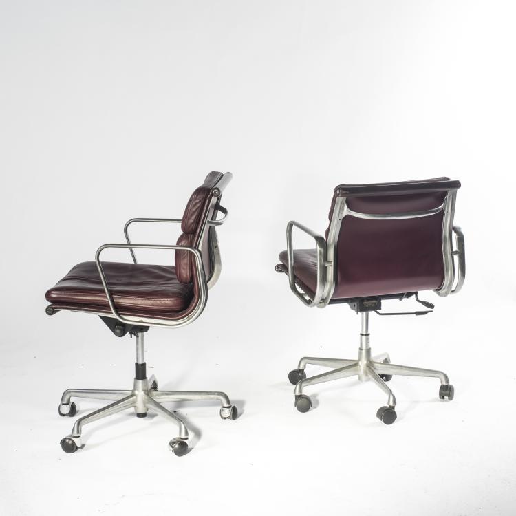 Bild 3 zu Objekt, Zwei B&uuml;rodrehst&uuml;hle 'Soft Pad', 1969, CF Cadsana, Mailand f&uuml;r Herman Miller, Zeeland, 137B 472
