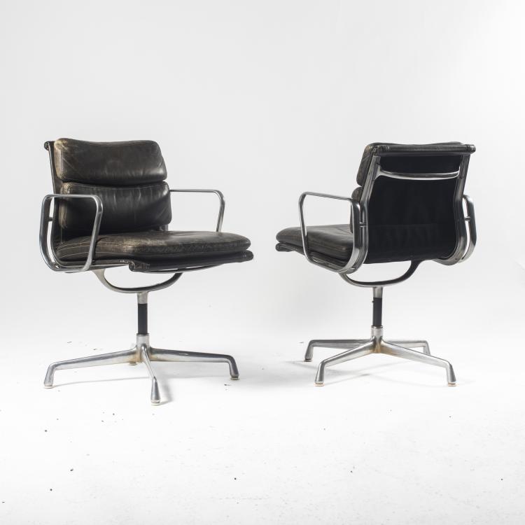 Hauptbild zu Objekt, Zwei Armlehnst&uuml;hle 'Soft Pad', 1969, ICF, Cadsana f&uuml;r Herman Miller, Zeeland (zugeschrieben), 137B 473