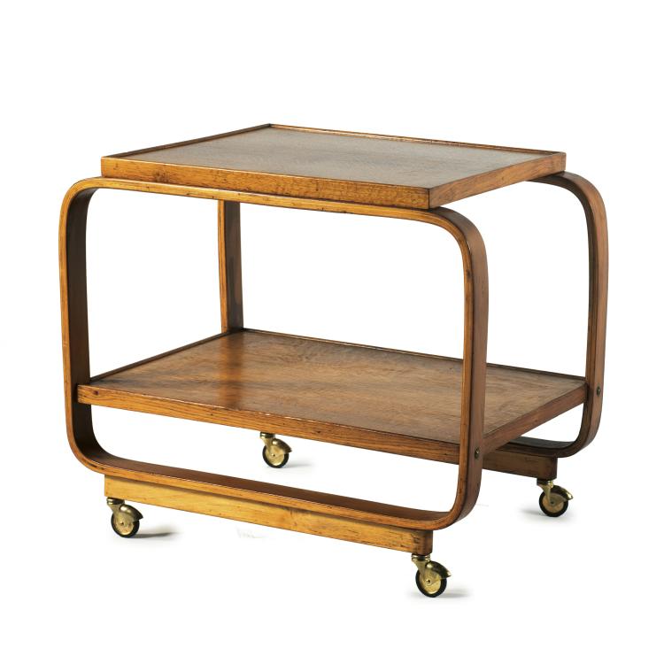 Hauptbild zu Objekt, Serving cart, c1939, Giuseppe Pagano Pogatschnig, Maggioni, Gino, Varedo, 136A 96