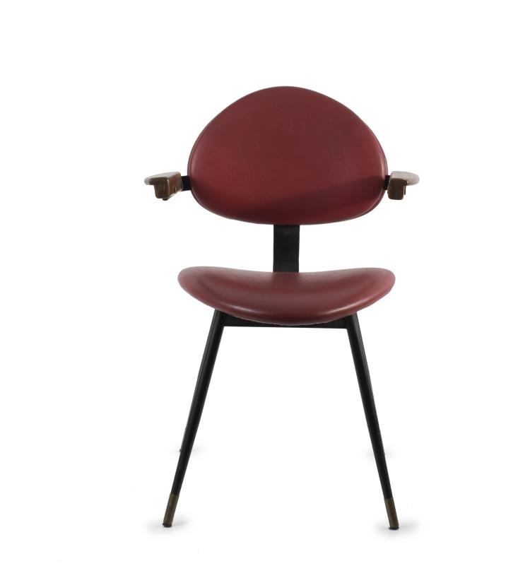 Hauptbild zu Objekt, 'Elbow chair' from the 'Lutrario Dance Hall', 1959, Carlo Mollino, SC International, Poltrone & Arredi, 136A 113