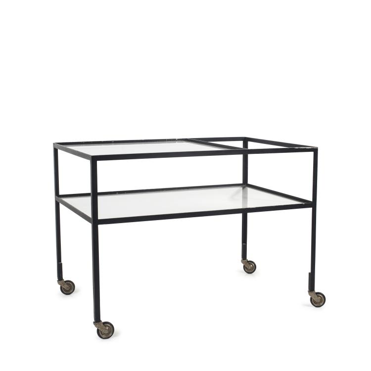 Hauptbild zu Objekt, Serving cart, 1956, Herbert Hirche, Holz&auml;pfel, Christian, Ebhausen, 136A 54